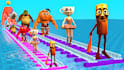 create tung tung sahur italian brainrot 3d cartoons