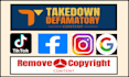 remove harassing and defamatory content from social media