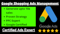 do google shopping ads management and optimization
