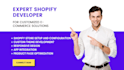 build your dream ecommerce empire, customized shopify store development expert