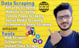 do any web scraping, web scraper, amazon scraping