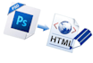 convert psd to html support with bootstrap