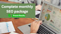 provide a complete monthly SEO package