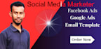 create facebook ads campaign and email template expert