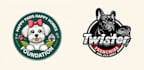 create a professional  dog logo design
