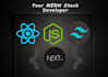create full stack websites with react or next js