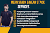 be your mean stack and mern stack web developer