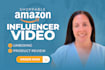 create an amazon influencer shoppable video for your product or ugc unboxing