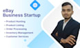 help you to launch ebay business on profit share