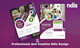 create ndis flyer, brochure, and graphic design