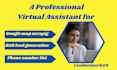 be your  VA in b2b lead generation ,google map scraping and phone number list