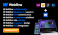 fix bugs and customize your webflow website