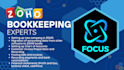 do bookkeeping on zoho books