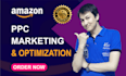 setup and optimize your amazon PPC advertising campaigns