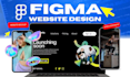 design figma landing page, figma website