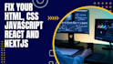 fix bugs related to HTML,CSS,javascript code
