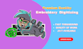 create custom embroidery designs with fast delivery