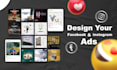 design a creative social media ads