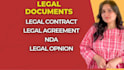 do legal writing legal contract legal agreements legal documents UK USA uae