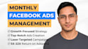 be your expert facebook ads manager on monthly basis