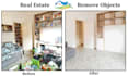 do professional real estate item removal