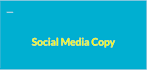 provide social media copywriting and caption services