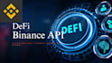 provide solutions related to defi, binance API, blockchain, bot, telegram