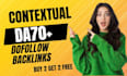 contextual da70 dofollow backlinks
