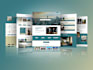 design home page or landing page UI design