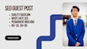 do guest post professionally with high da
