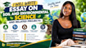 write essay on soil and environmental science and related projects