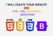 create your website using supernatural power