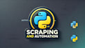 do web scraping and automation python