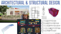 design reinforced concrete and timber structures as per US and UK standards