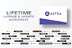 install astra pro theme and plugin with lifetime license and update