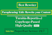 edit or rewrite your english paper writing urgently