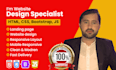 design website layout in HTML5, css3, and bootstrap5