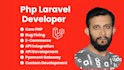 be your laravel developer to build web app and fix bugs