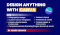 provide canva design solutions for print and digital