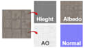 make tileable seamless texture from image provided