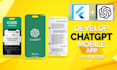 develop your mobile application using chat gpt and flutter