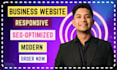 build stunning responsive wordpress website with elementor pro, SEO optimization