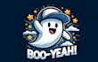 design creative happy ghost mascot logo for you in 12 hours