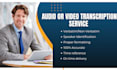 transcribe audio transcriptions and video transcriptions