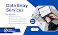 do  professional data entry collection and photo editing work