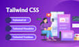 design a website with tailwind CSS, react js, and next js