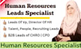 do human resources lead generation, people and talent leads