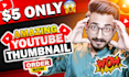 design the best youtube thumbnail
