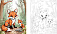 make any photo into dot to dot and connect the dots page