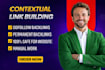 build SEO backlinks with quality contextual link building